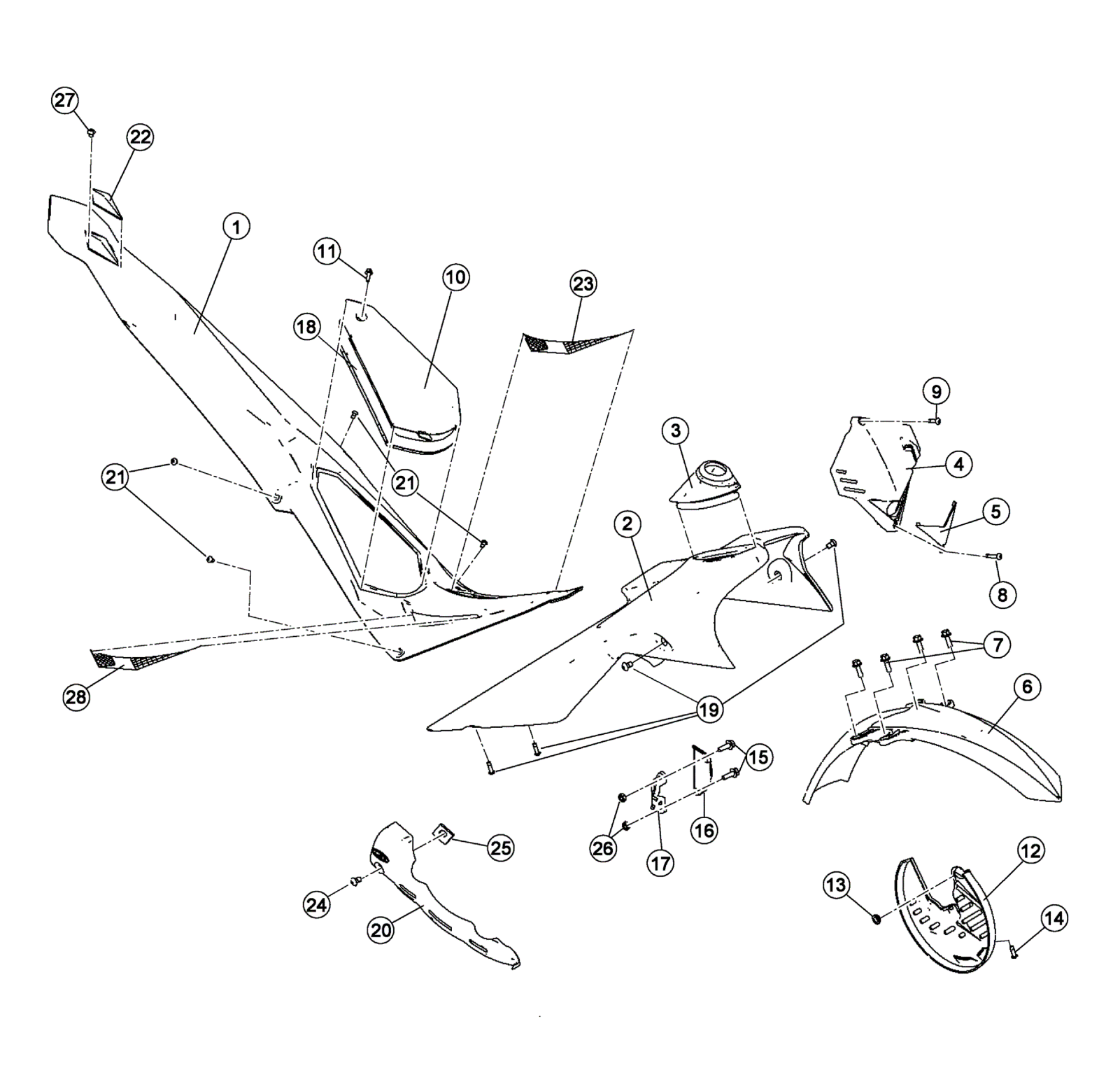 BODY - FUELTANK