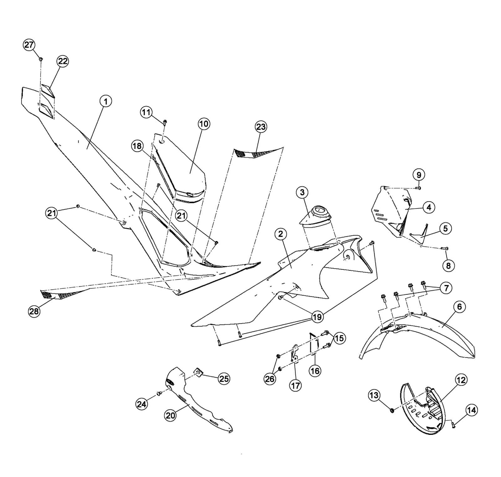 BODY - FUELTANK