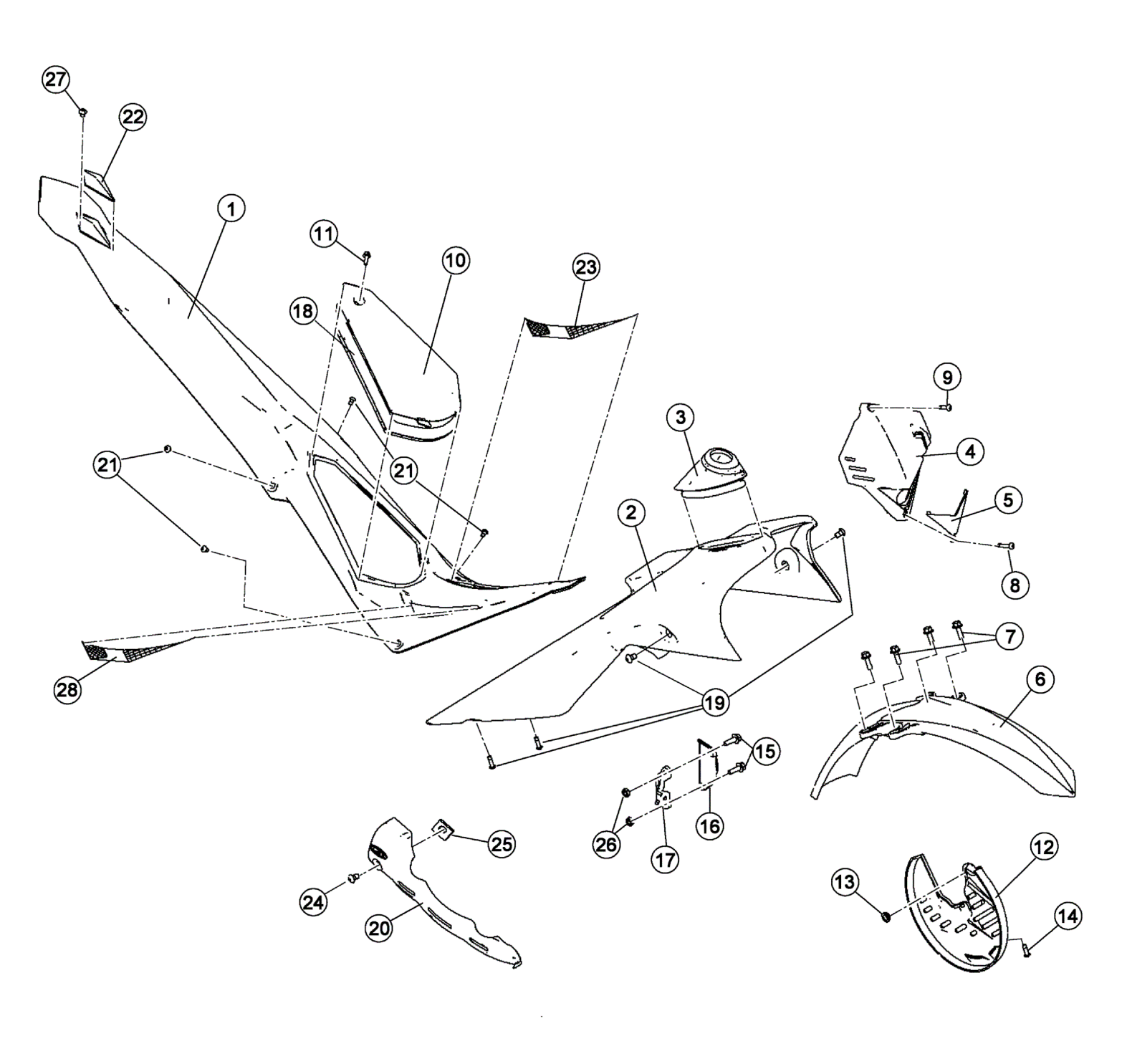 BODY - FUELTANK