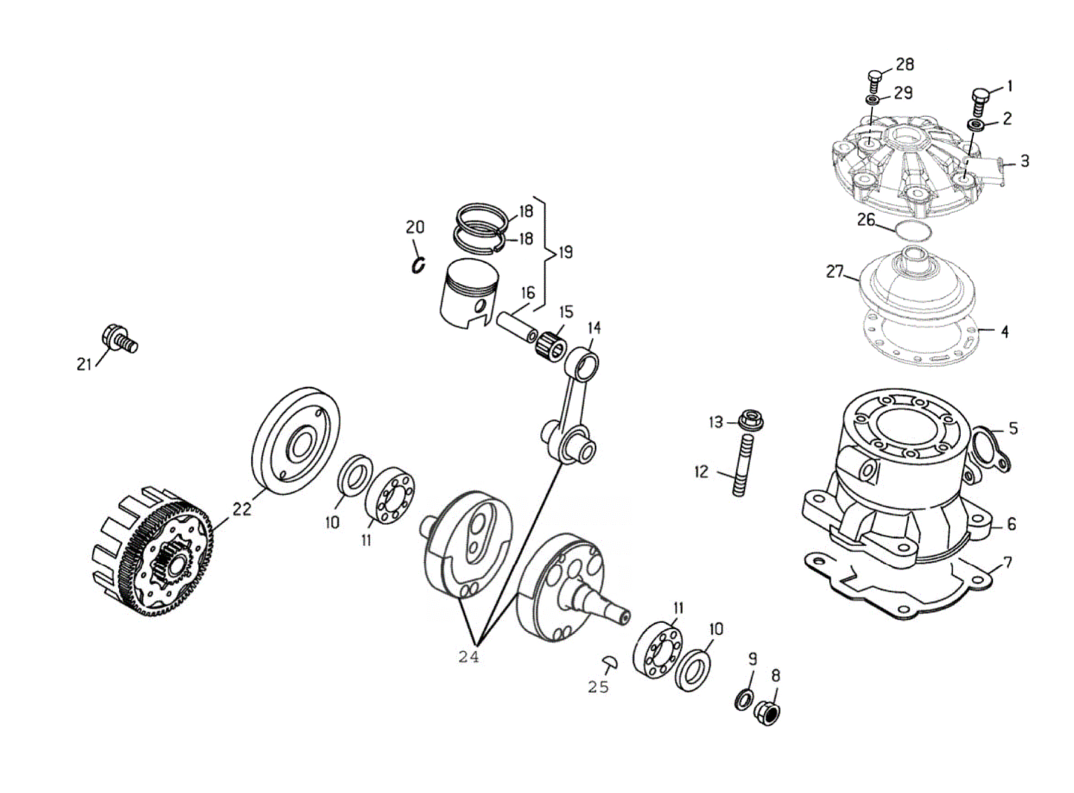 CRANKSHAFT - CYLINDER