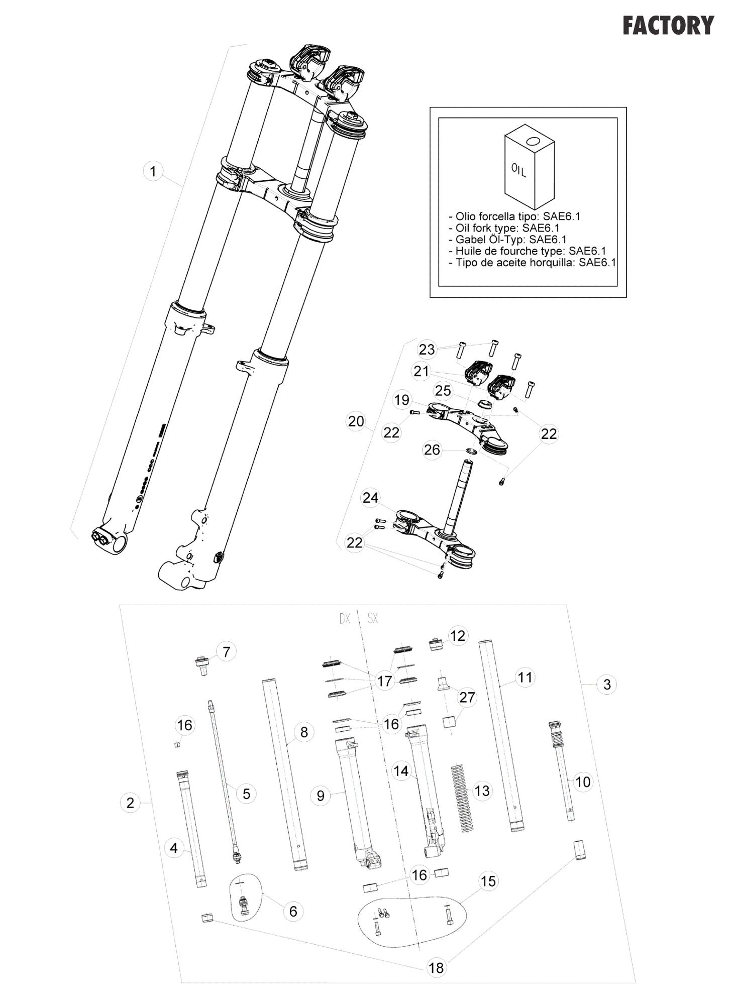 FRONT FORK (RACE)