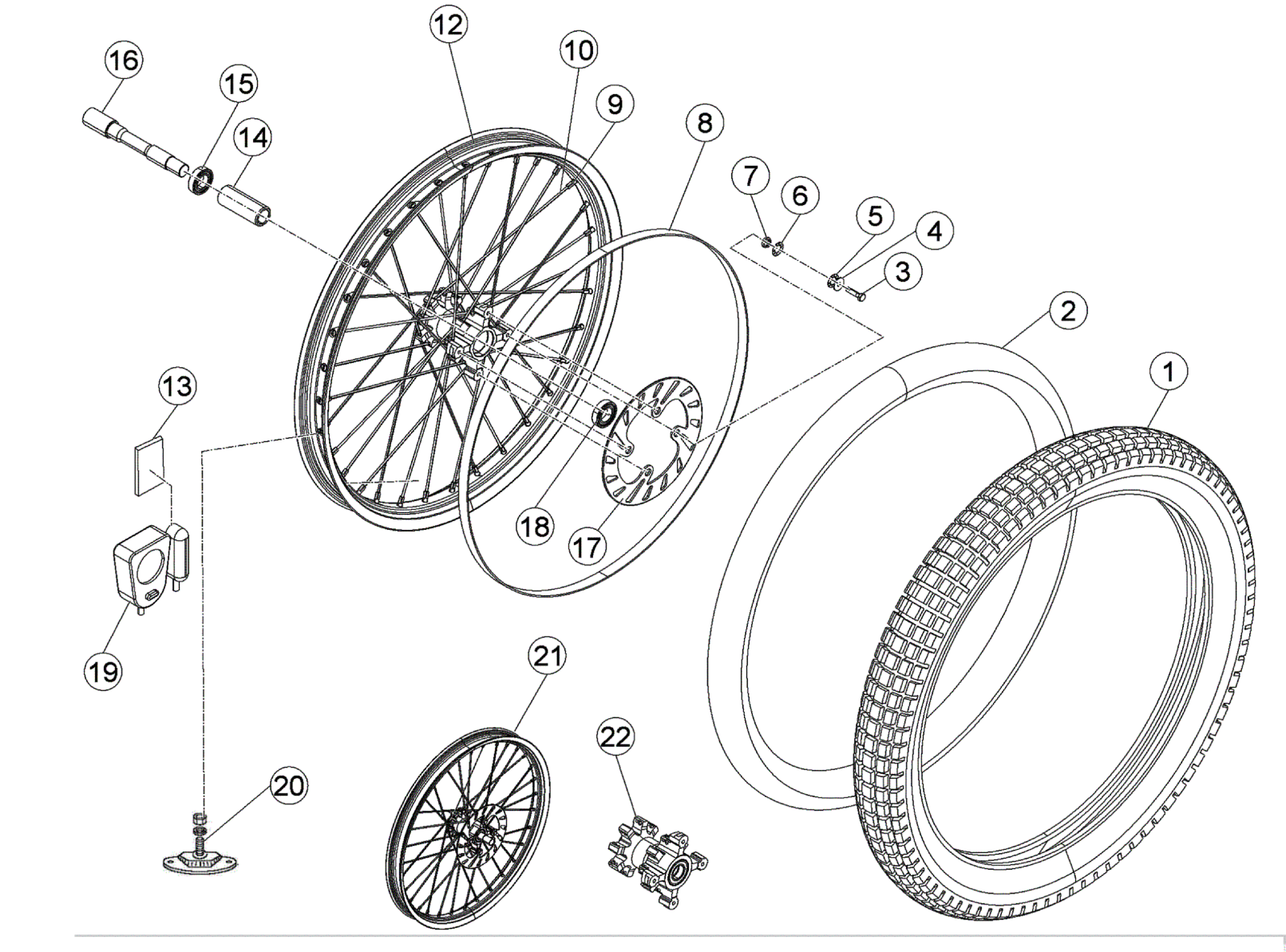 FRONT WHEEL
