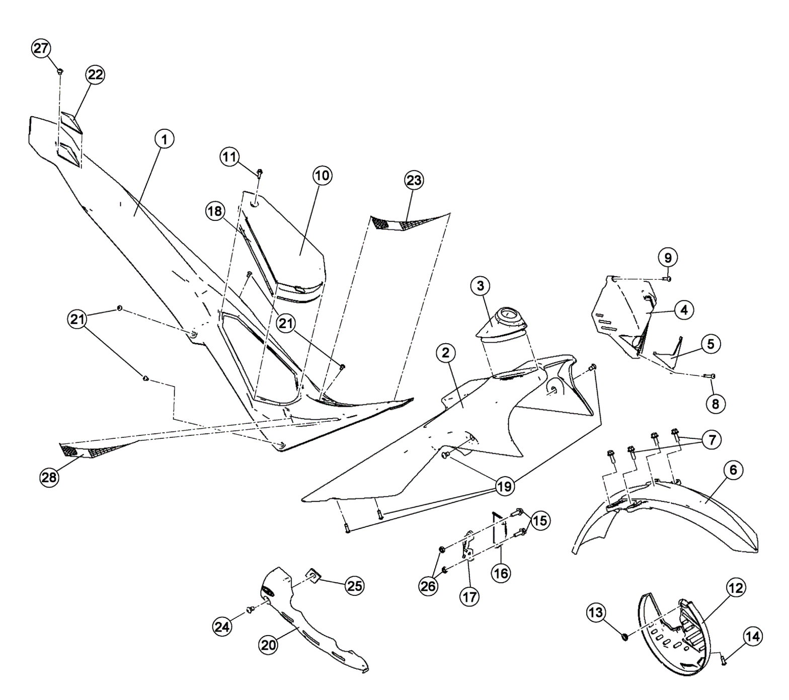 BODY - FUELTANK