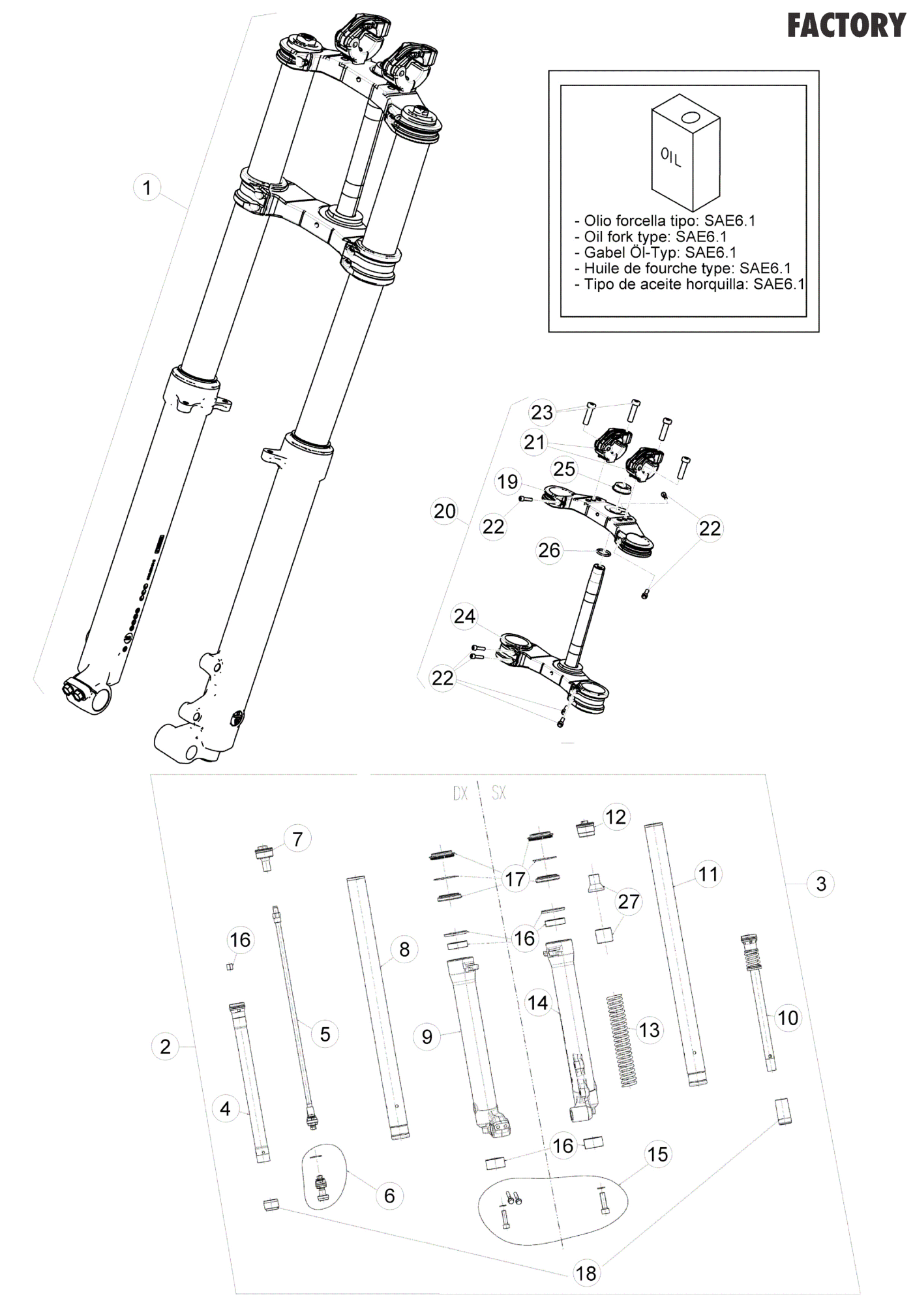 FRONT FORK (RACE)