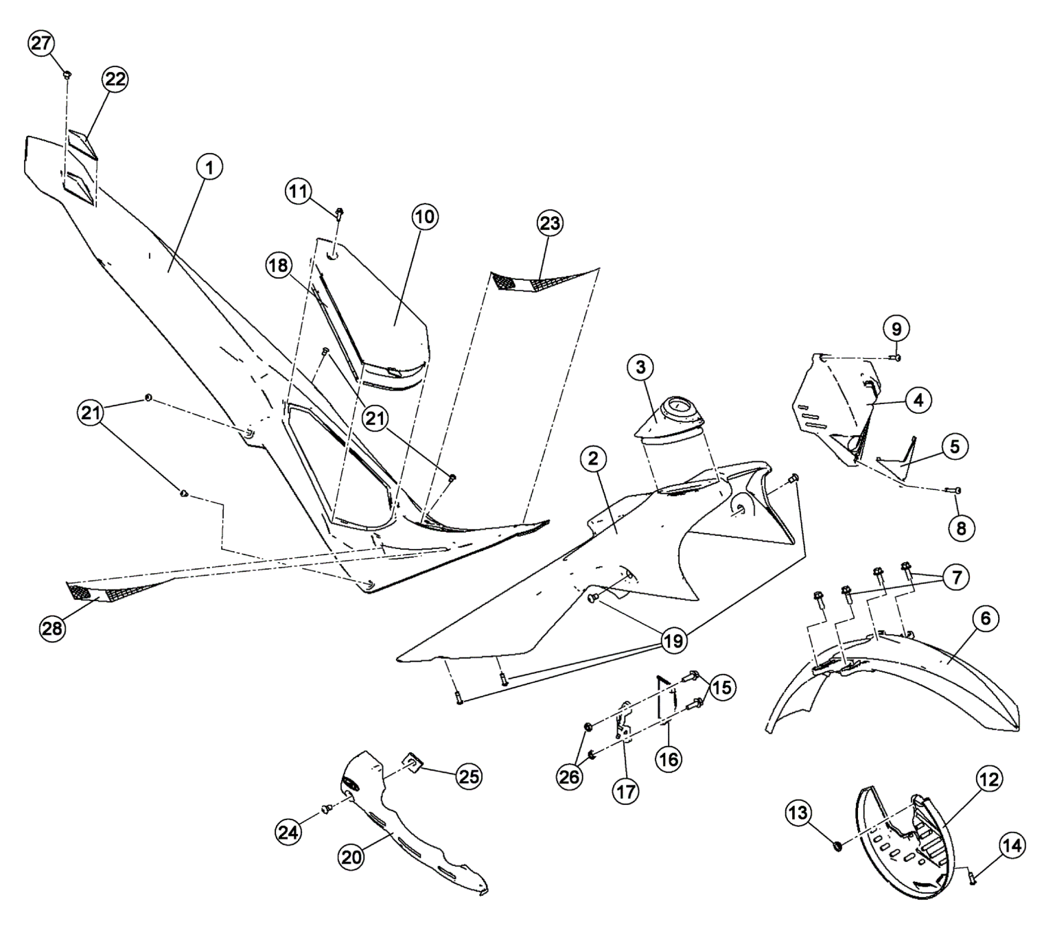 BODY - FUELTANK