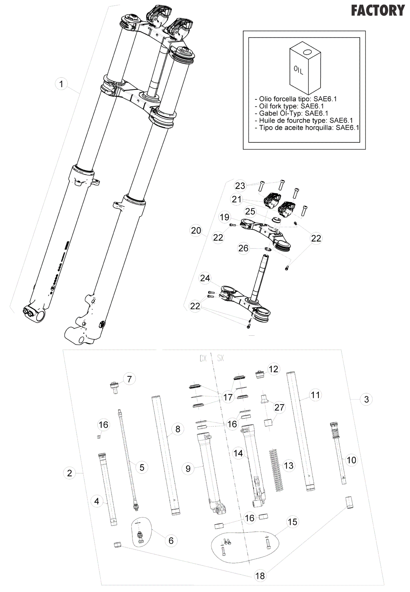 FRONT FORK (RACE)