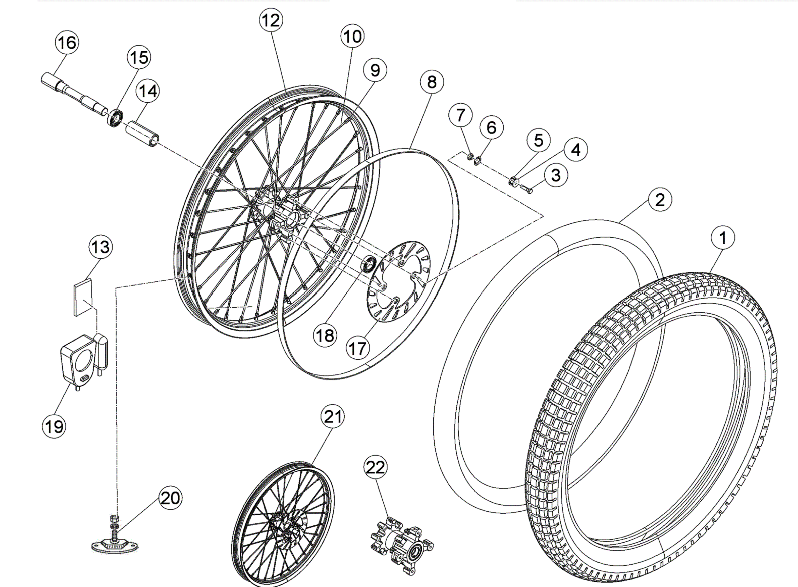 FRONT WHEEL