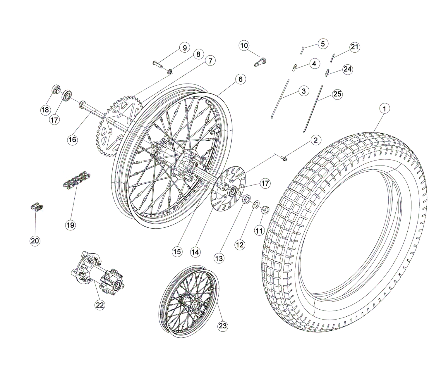 REAR WHEEL