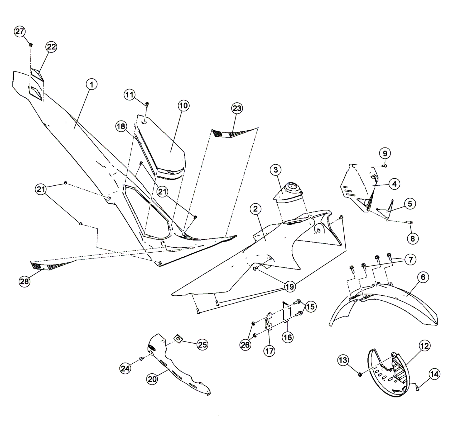BODY - FUELTANK