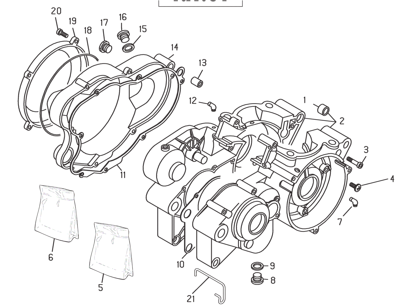 CRANKCASE CARTER