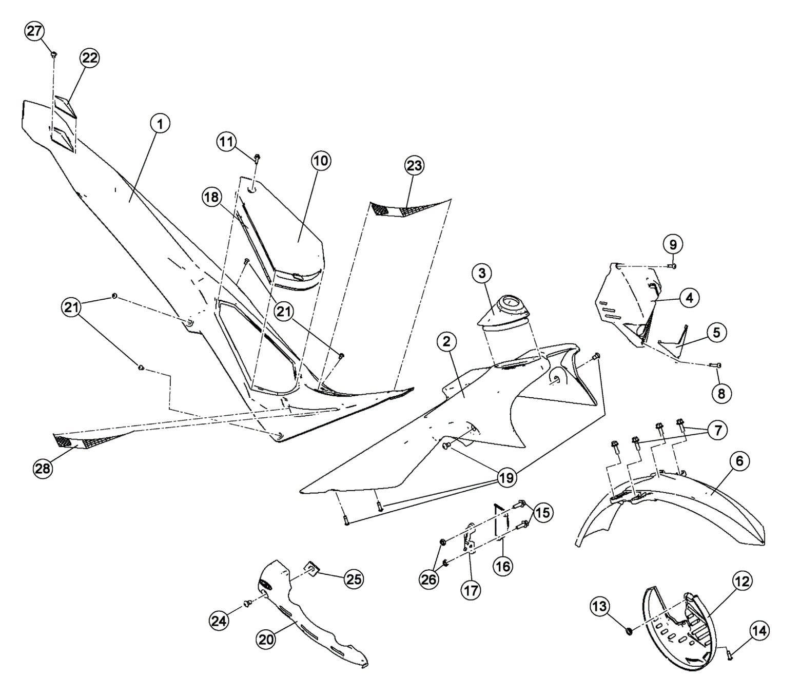 BODY - FUELTANK