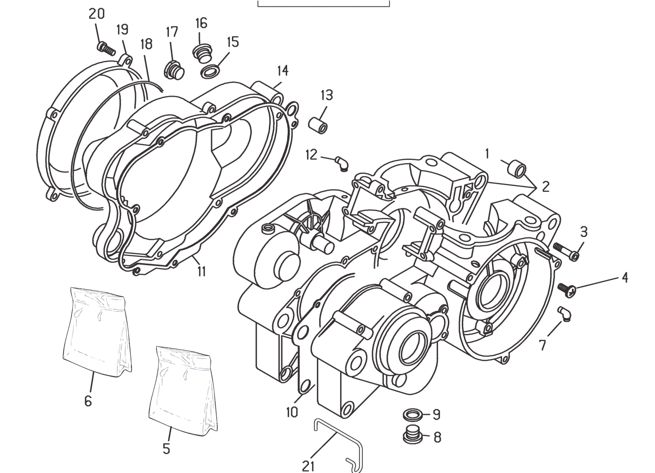 CRANKCASE CARTER