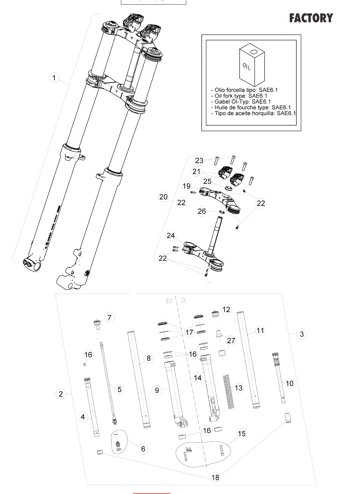 FRONT FORK (RACE)