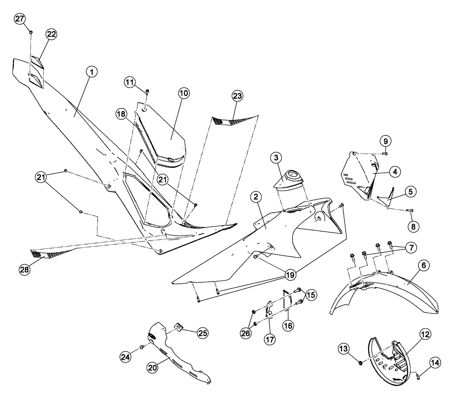 BODY - FUELTANK
