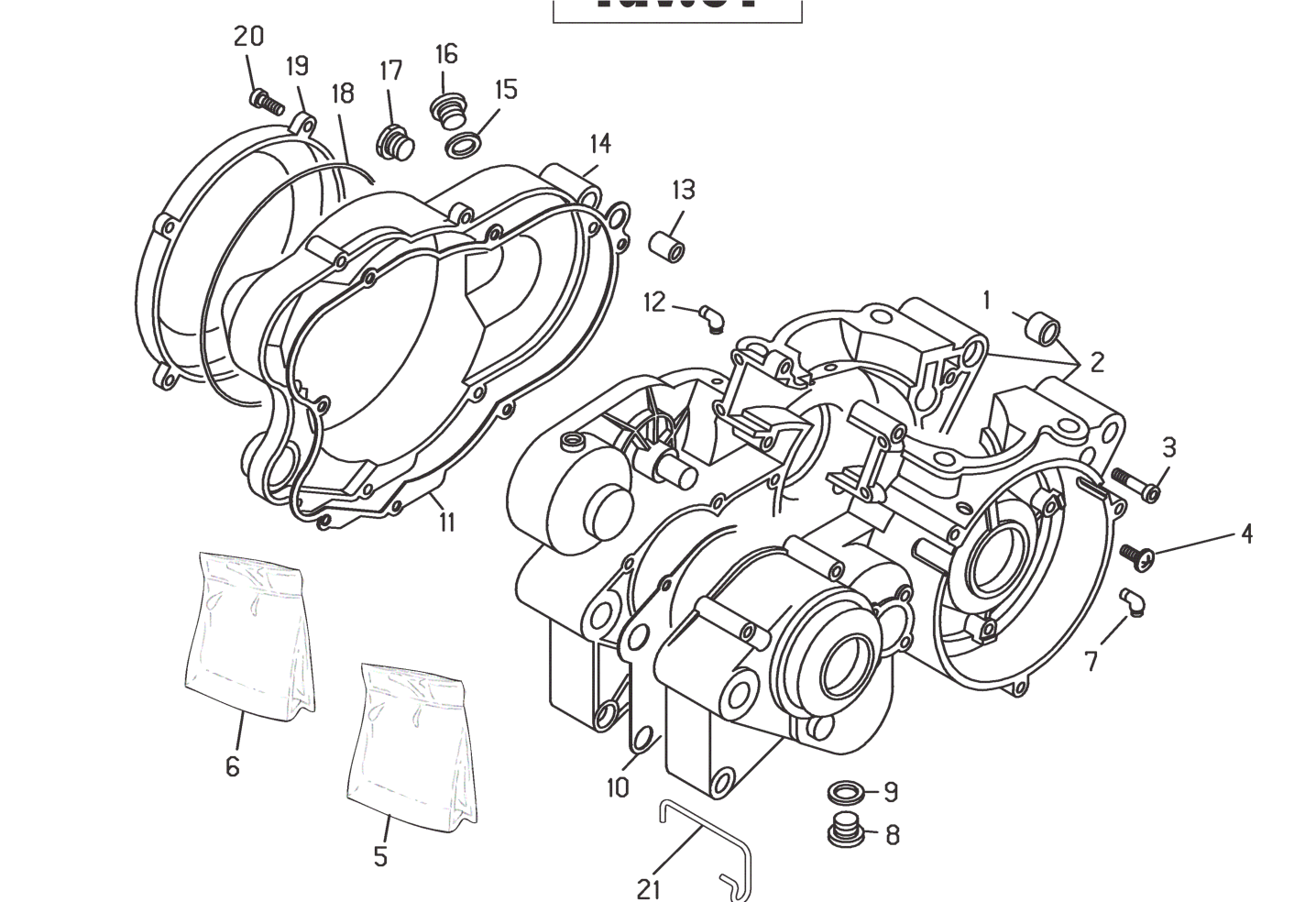 CRANKCASE CARTER
