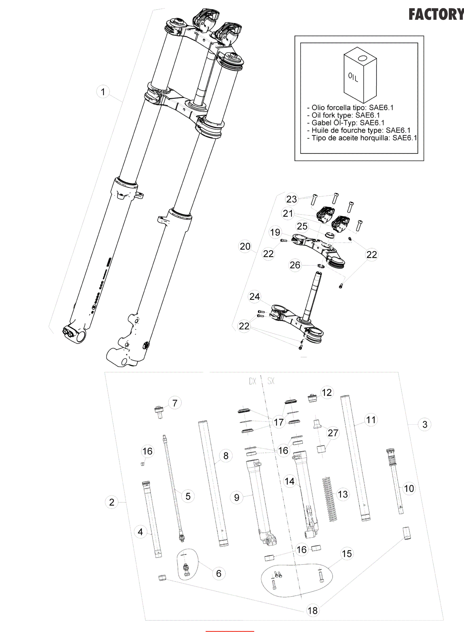 FRONT FORK (RACE)