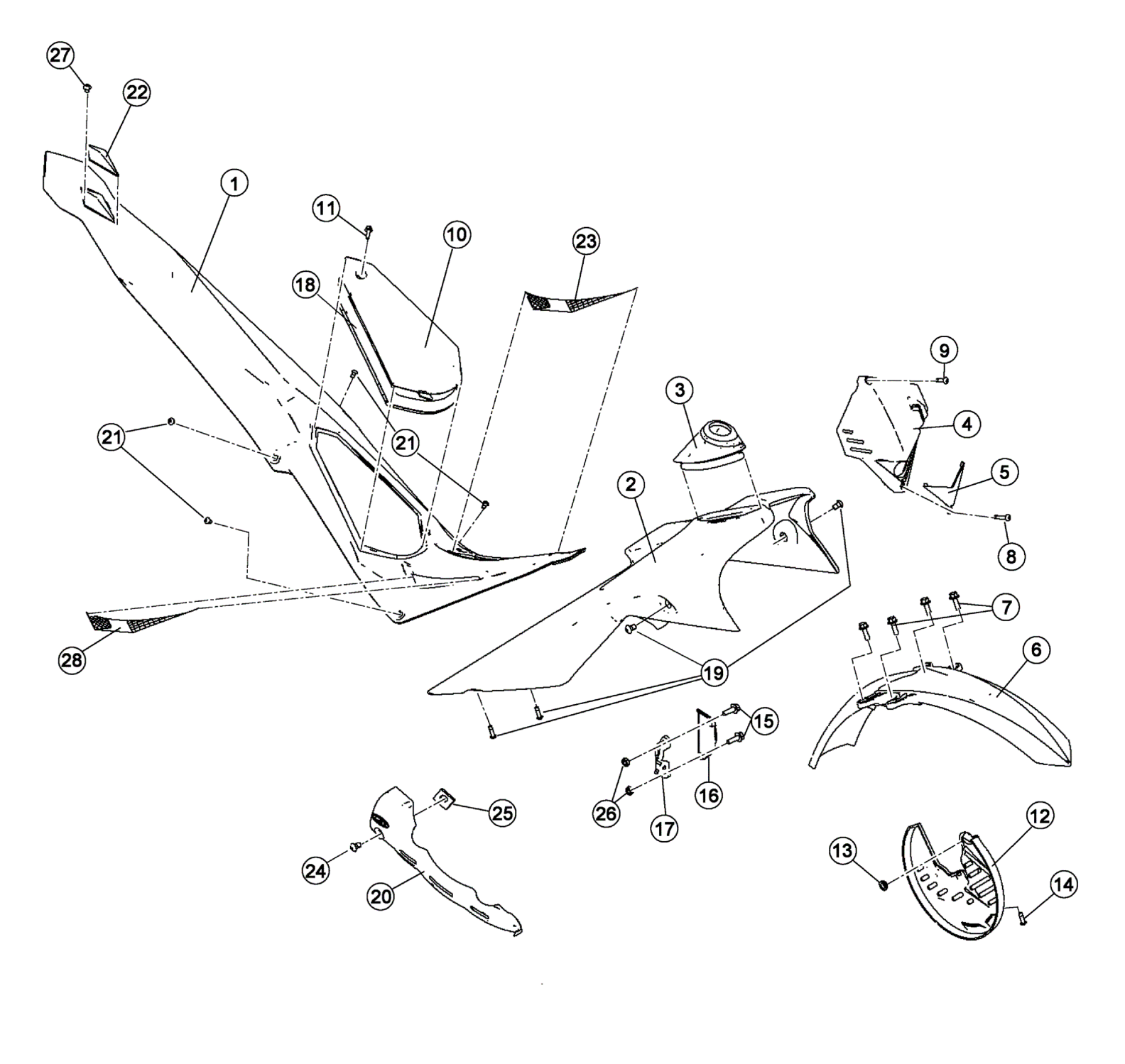 BODY - FUELTANK