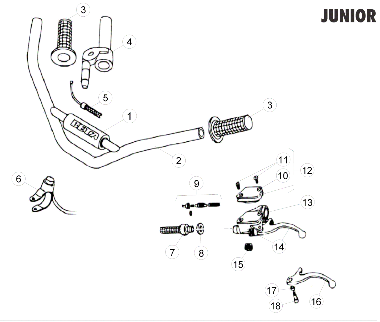 HANDLEBAR (JUNIOR)