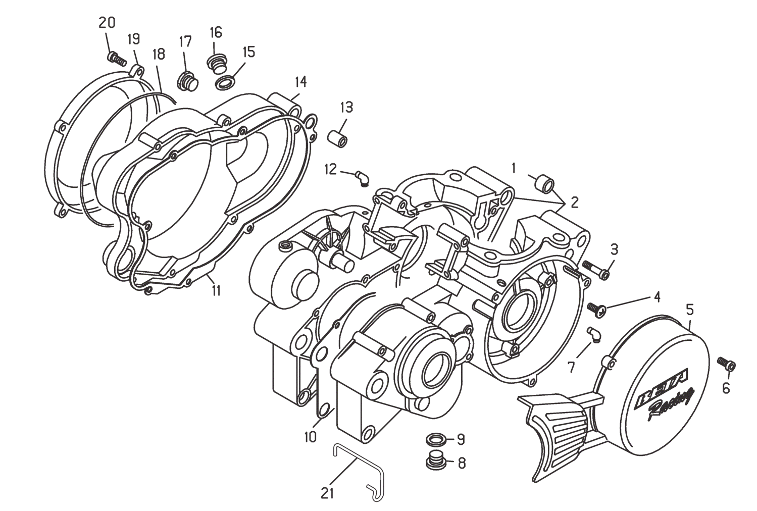 CRANKCASE CARTER