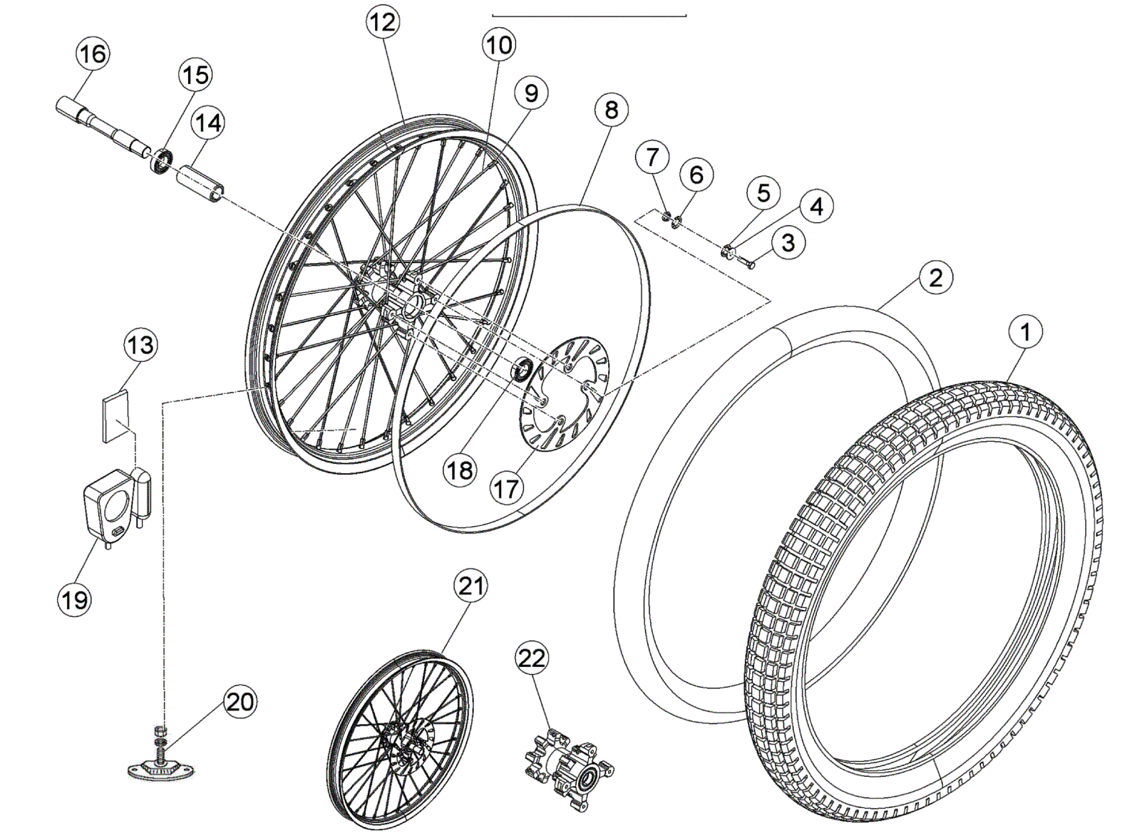 FRONT WHEEL