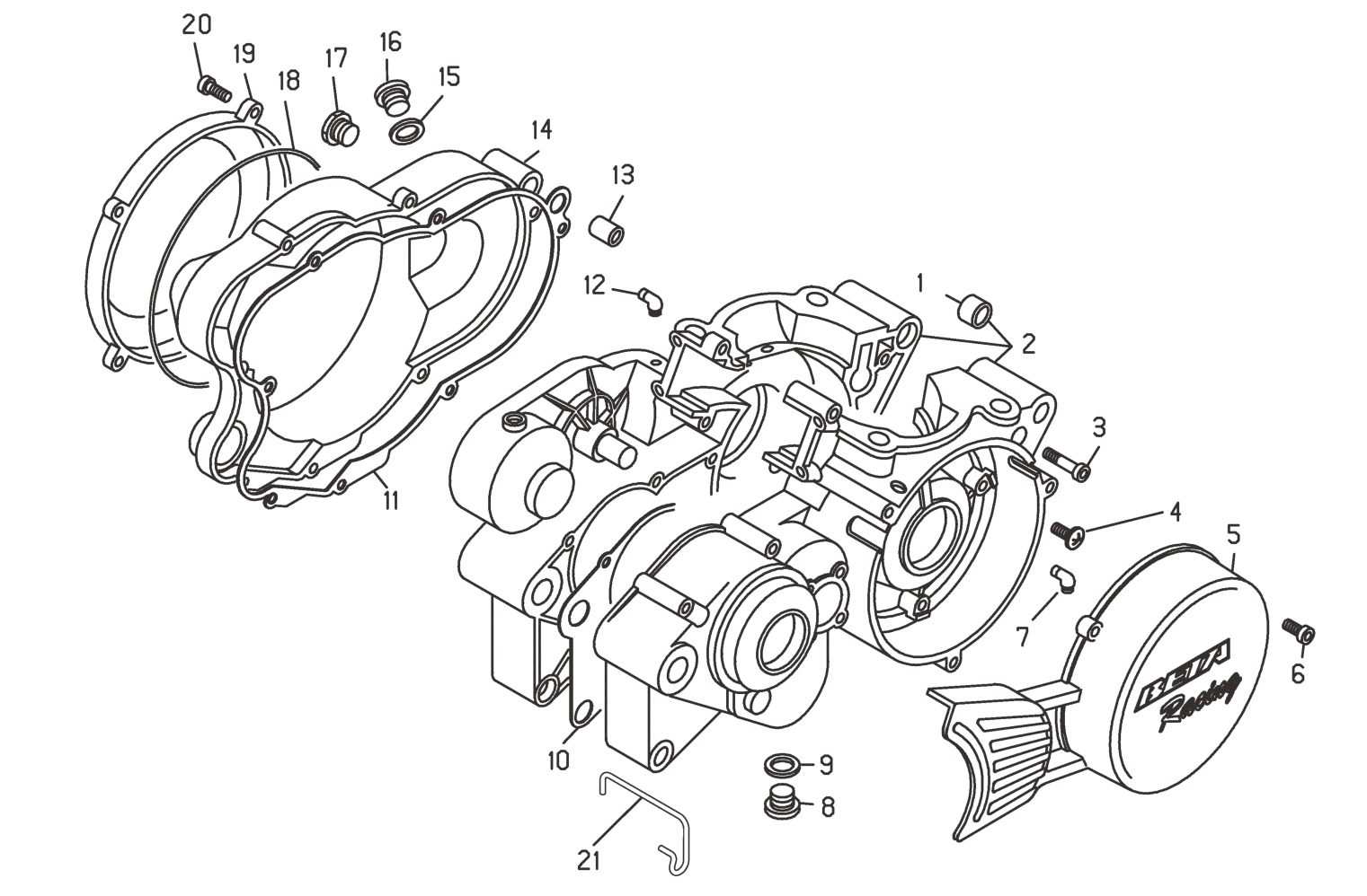 CRANKCASE CARTER