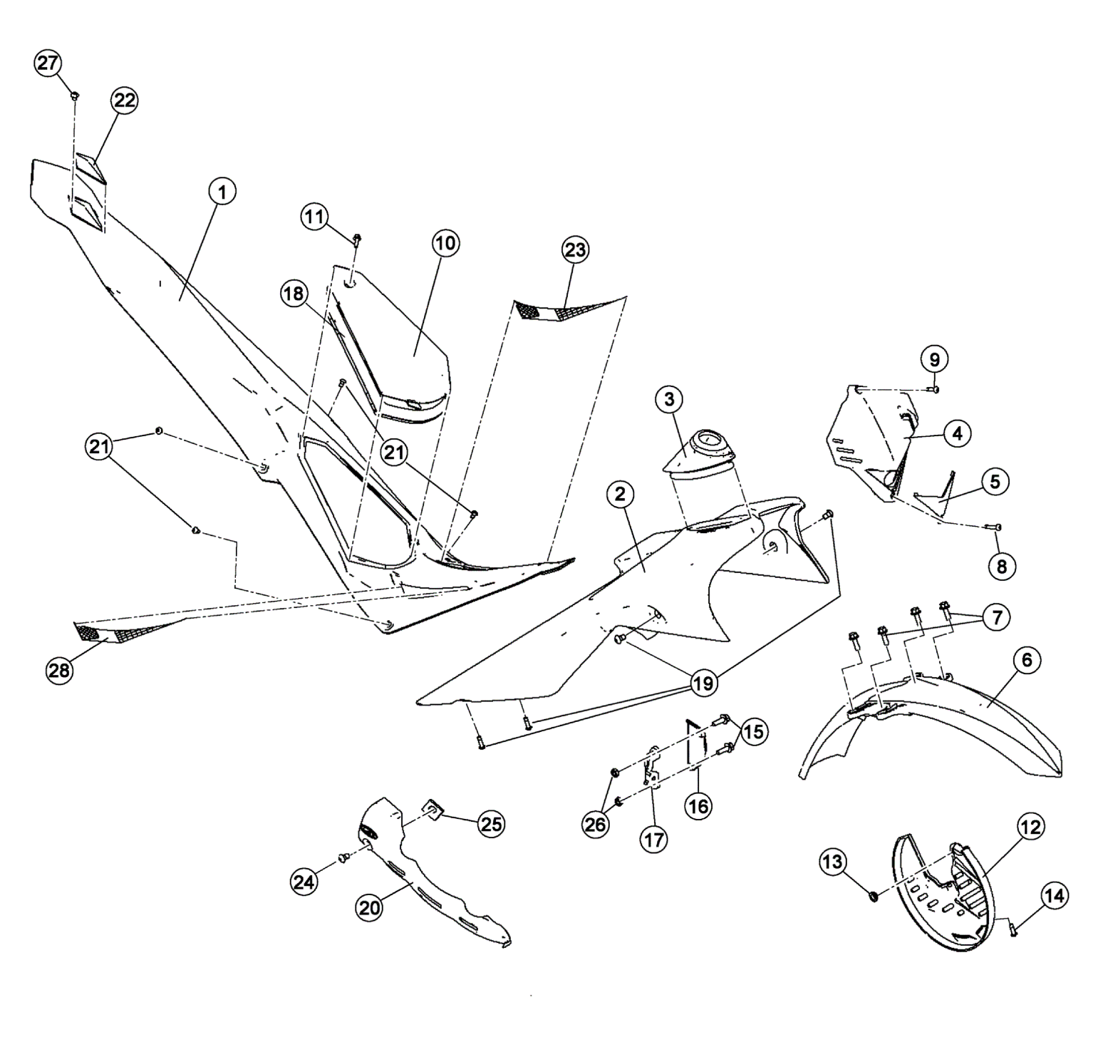 BODY - FUELTANK