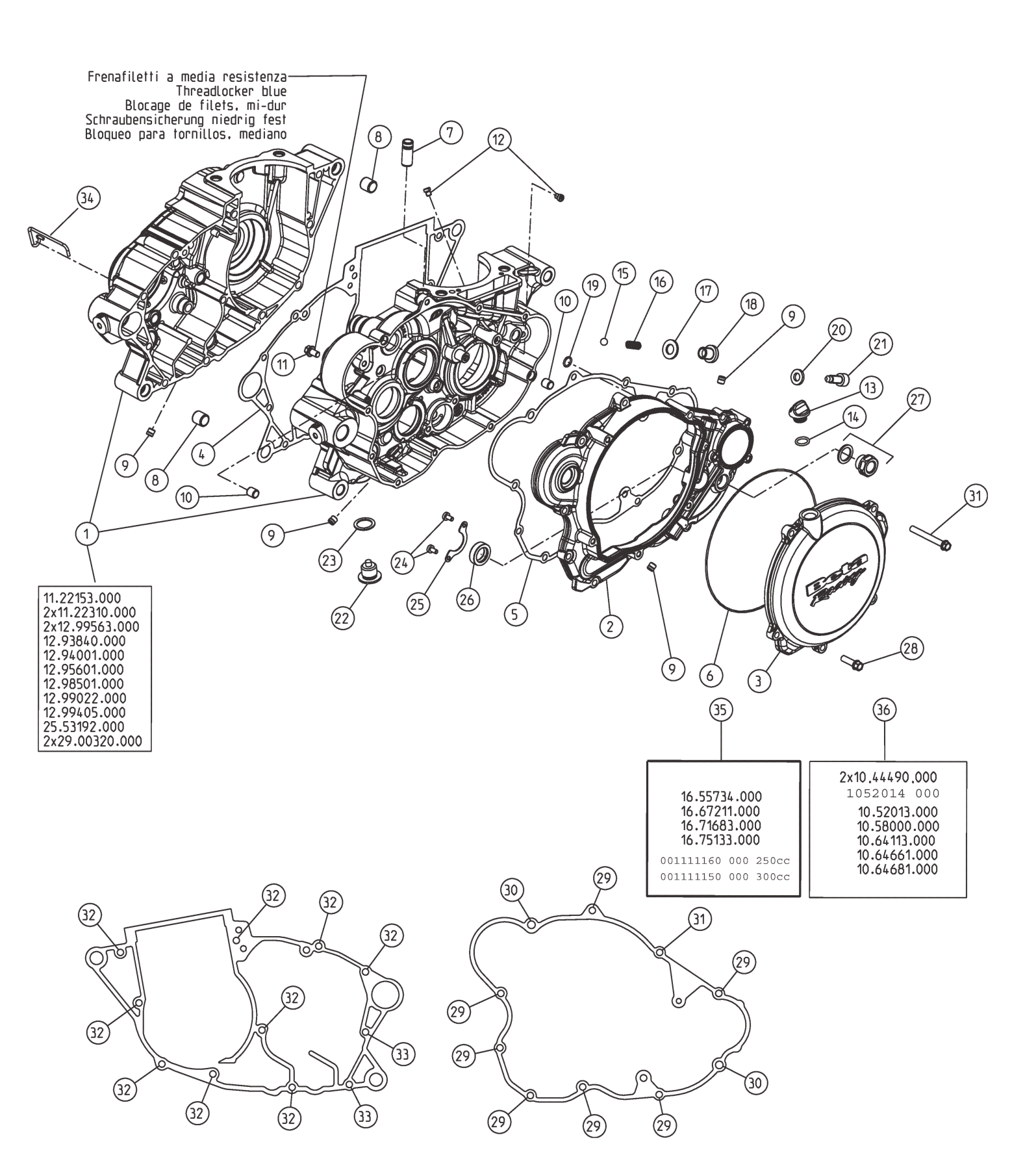 CRANKCASE CARTER