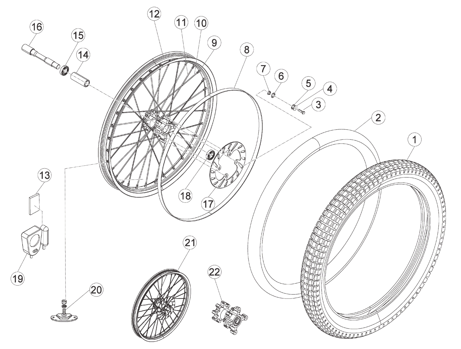 FRONT WHEEL