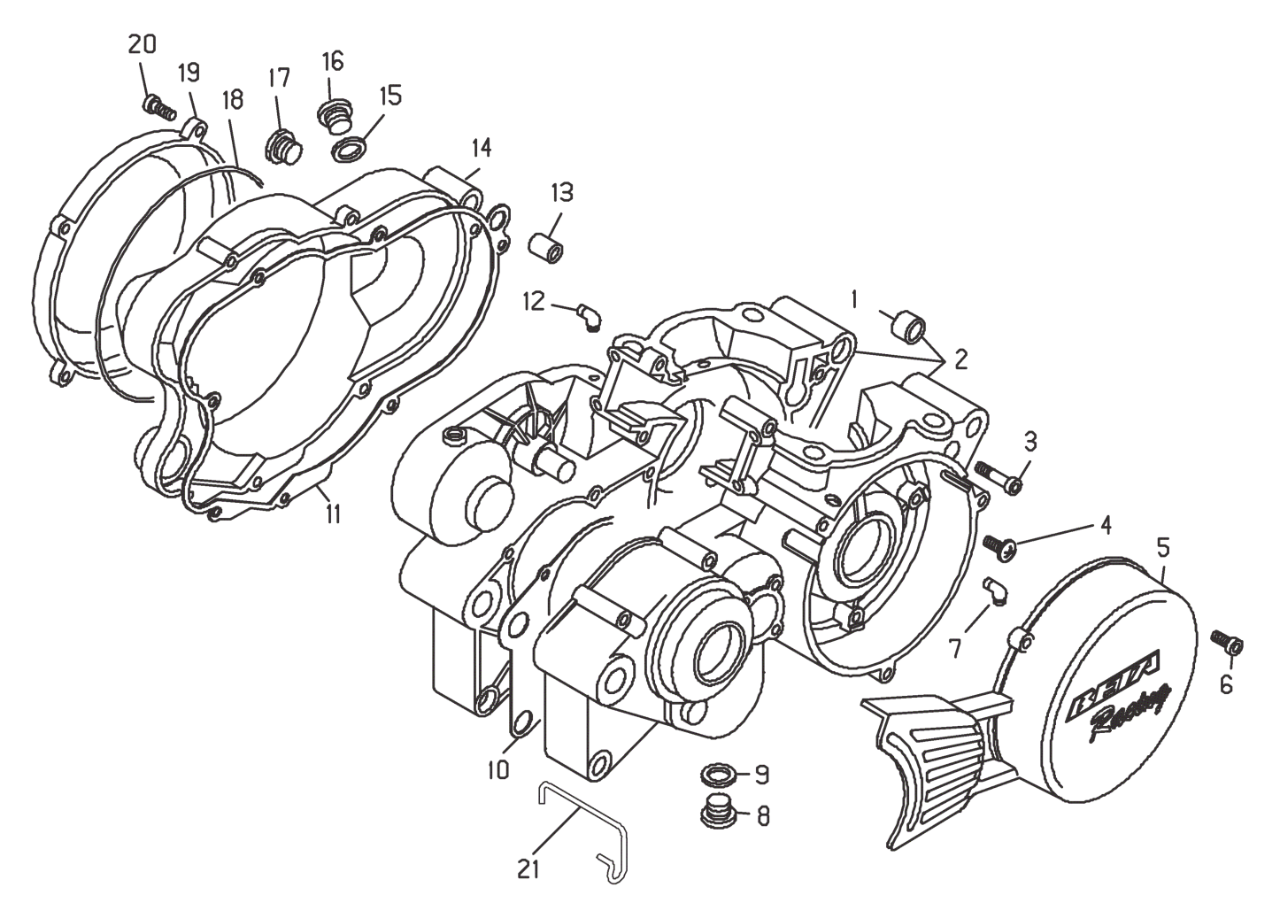 CRANKCASE CARTER