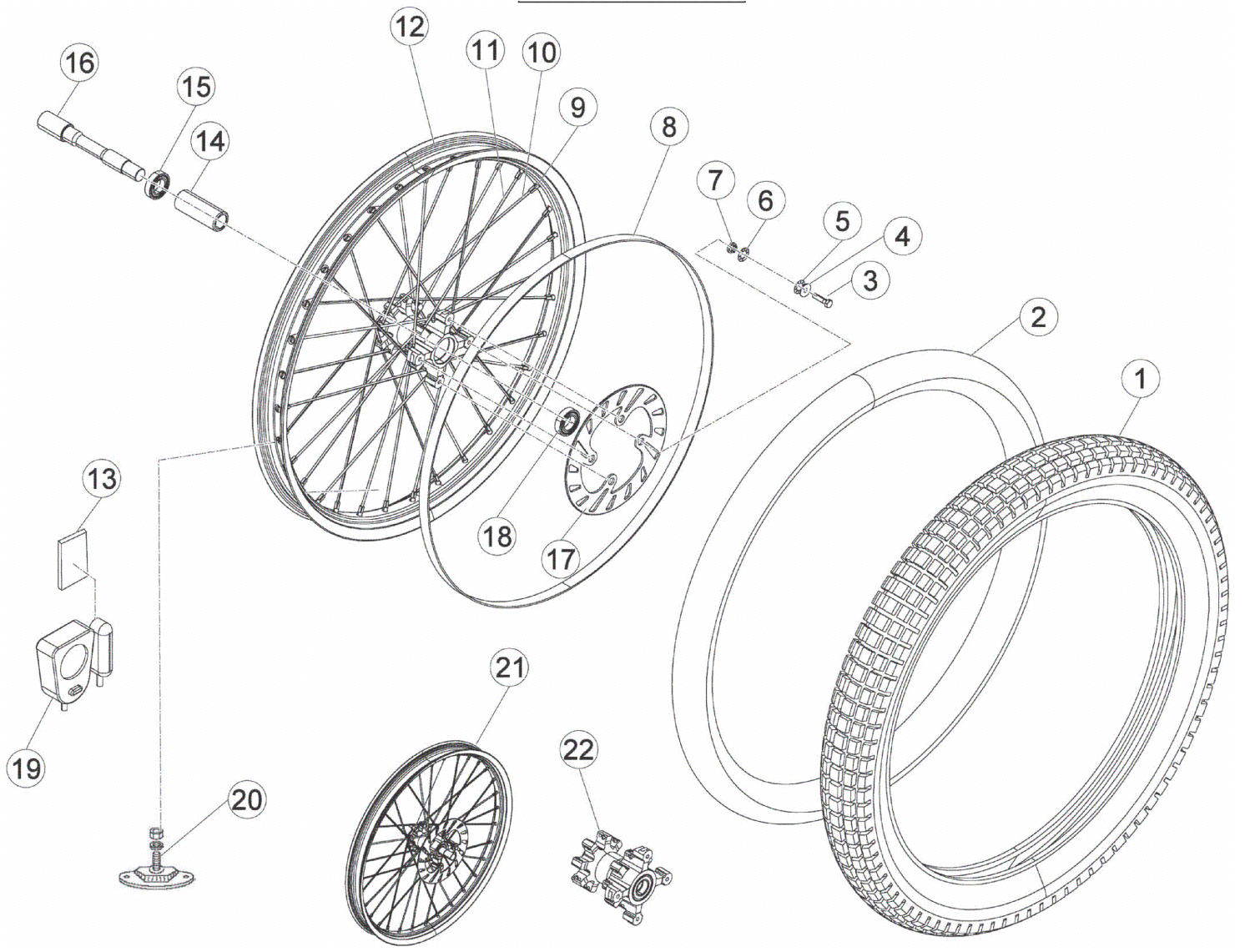 FRONT WHEEL