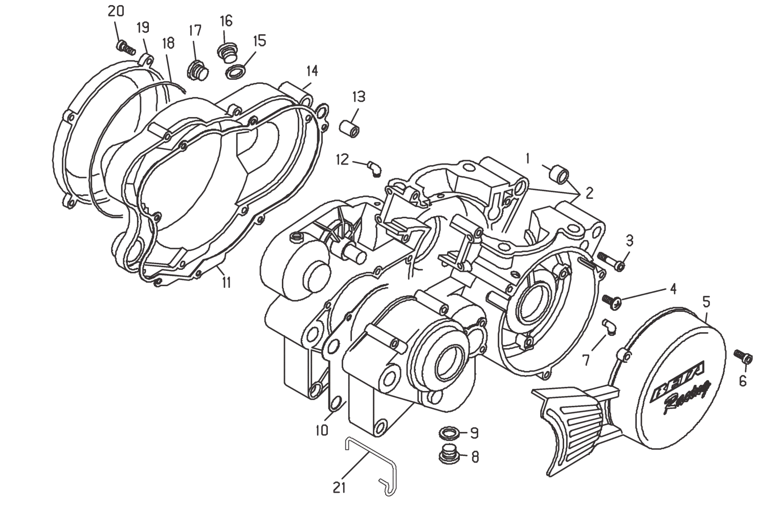 CRANKCASE CARTER