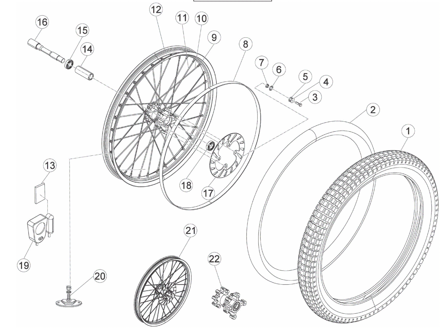 FRONT WHEEL