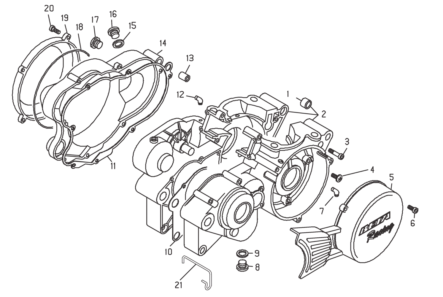 CRANKCASE CARTER