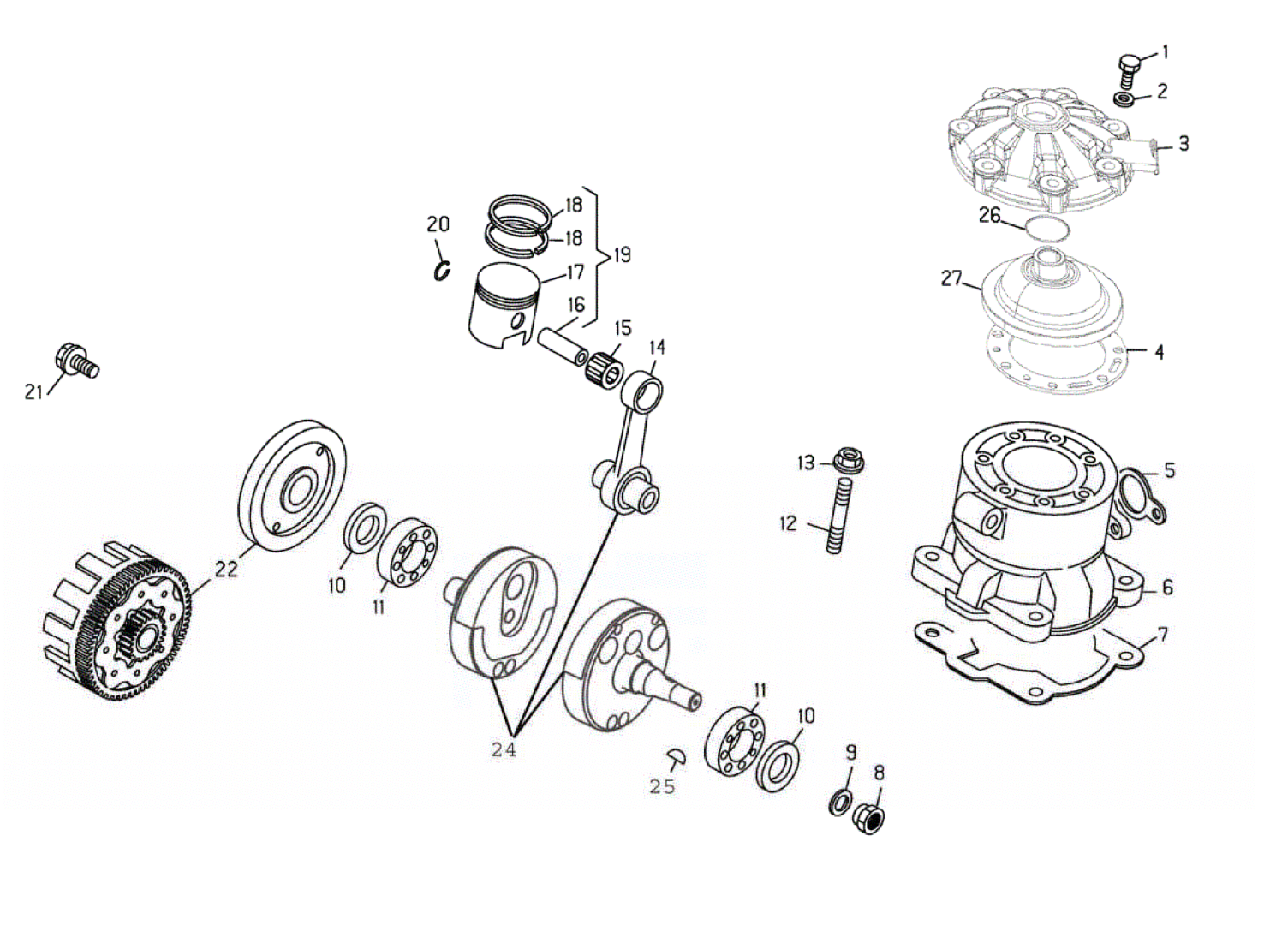 CRANKSHAFT - CYLINDER