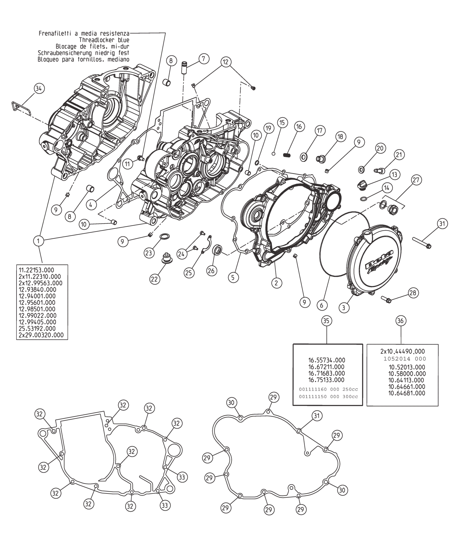 CRANKCASE CARTER