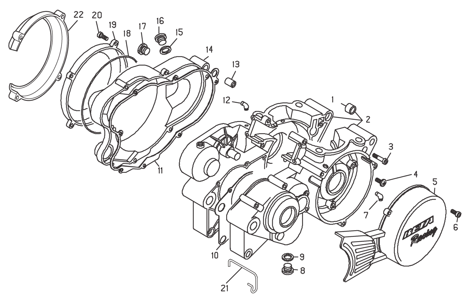 CRANKCASE CARTER