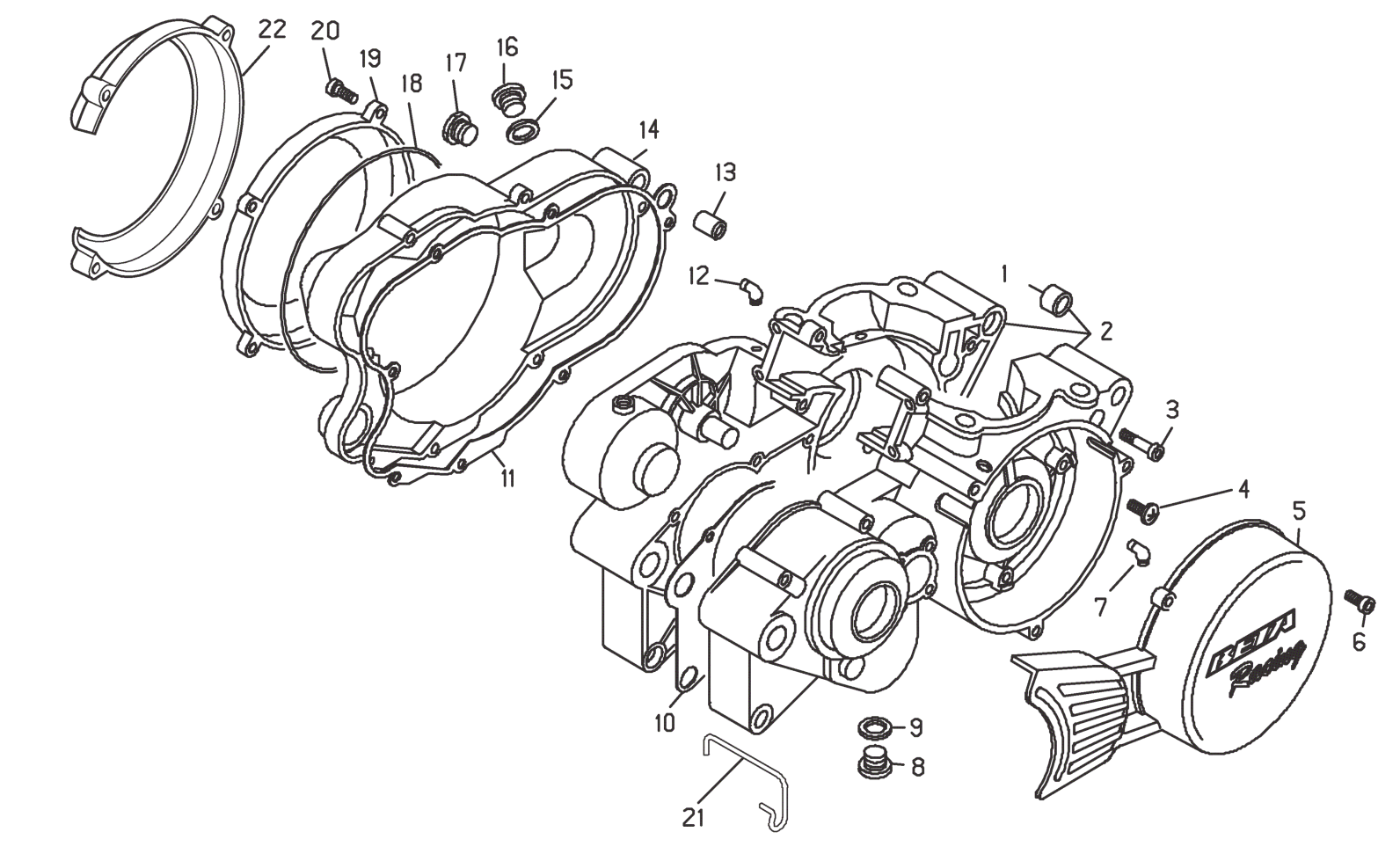 CRANKCASE CARTER