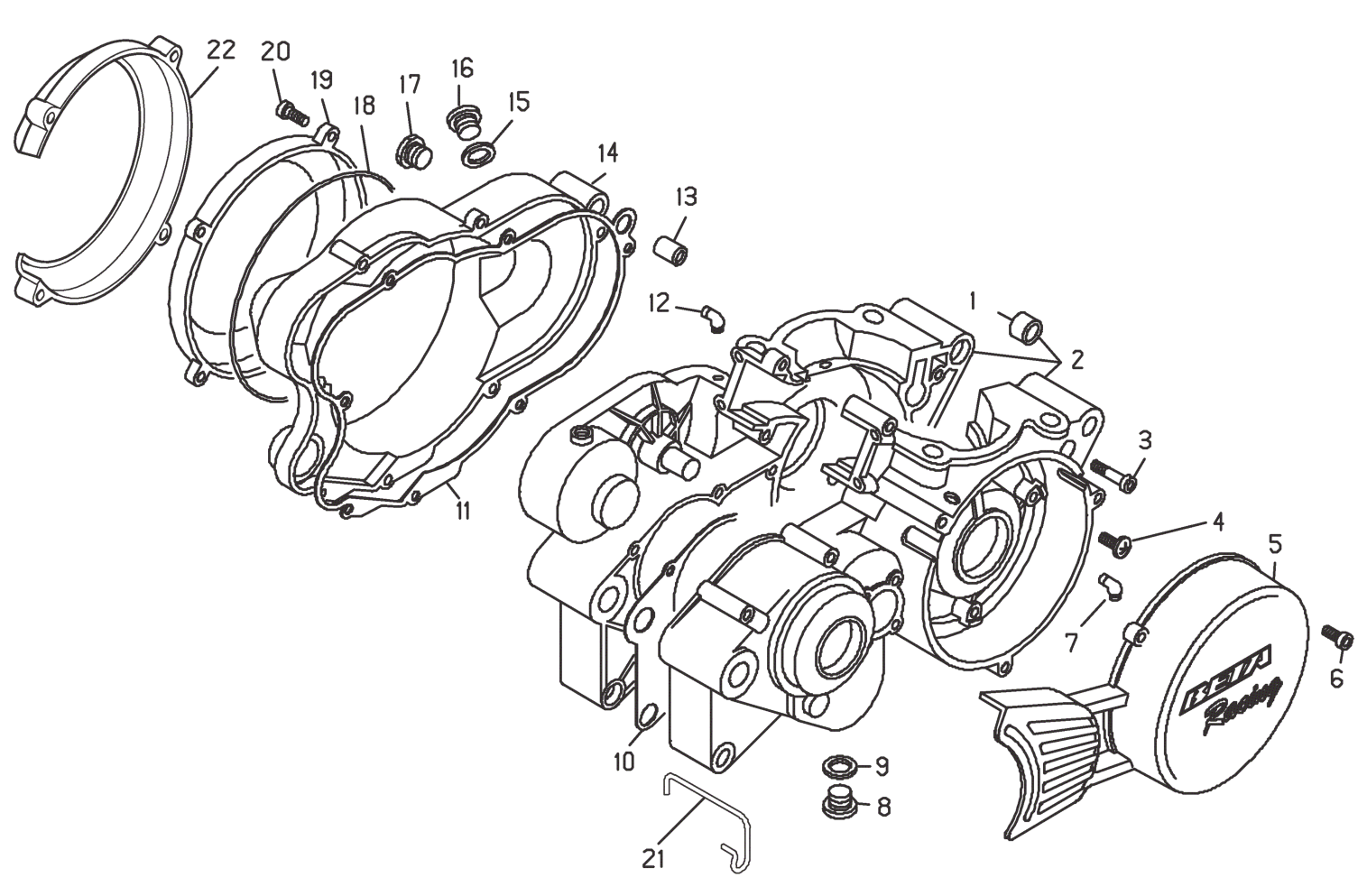 CRANKCASE CARTER