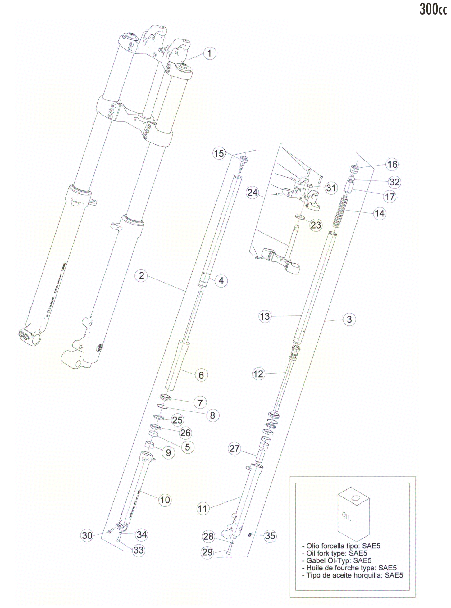 FRONT FORK (300)