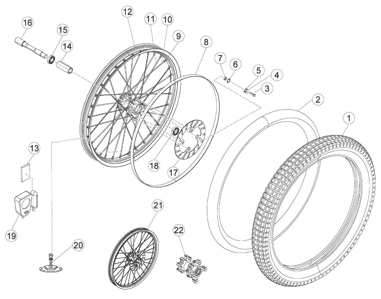 FRONT WHEEL