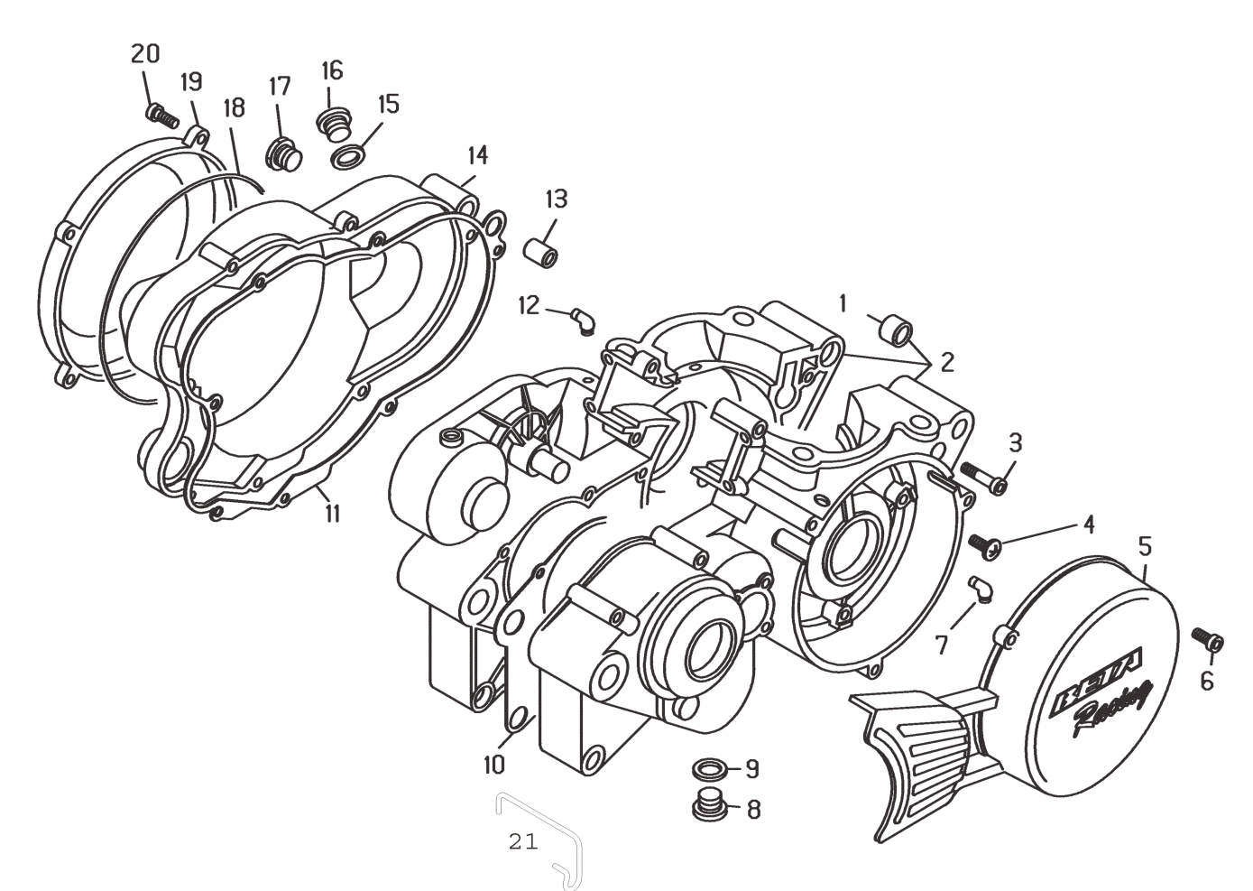 CRANKCASE CARTER