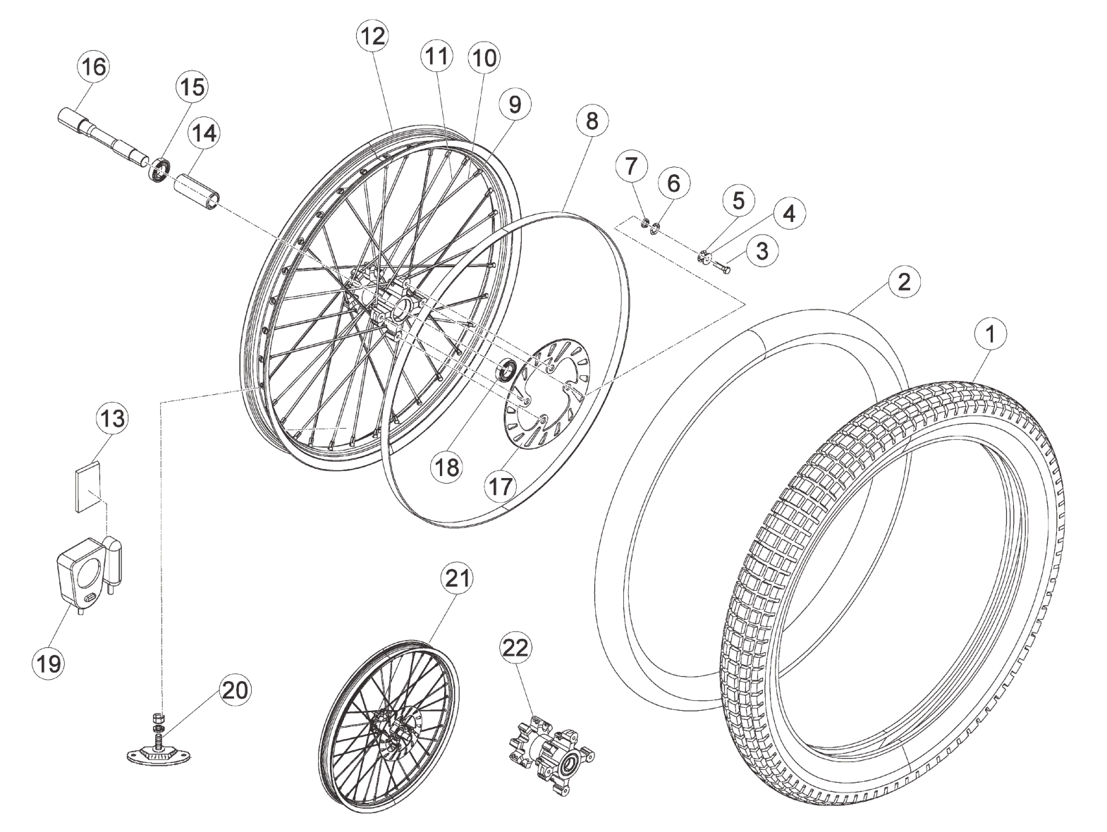 FRONT WHEEL