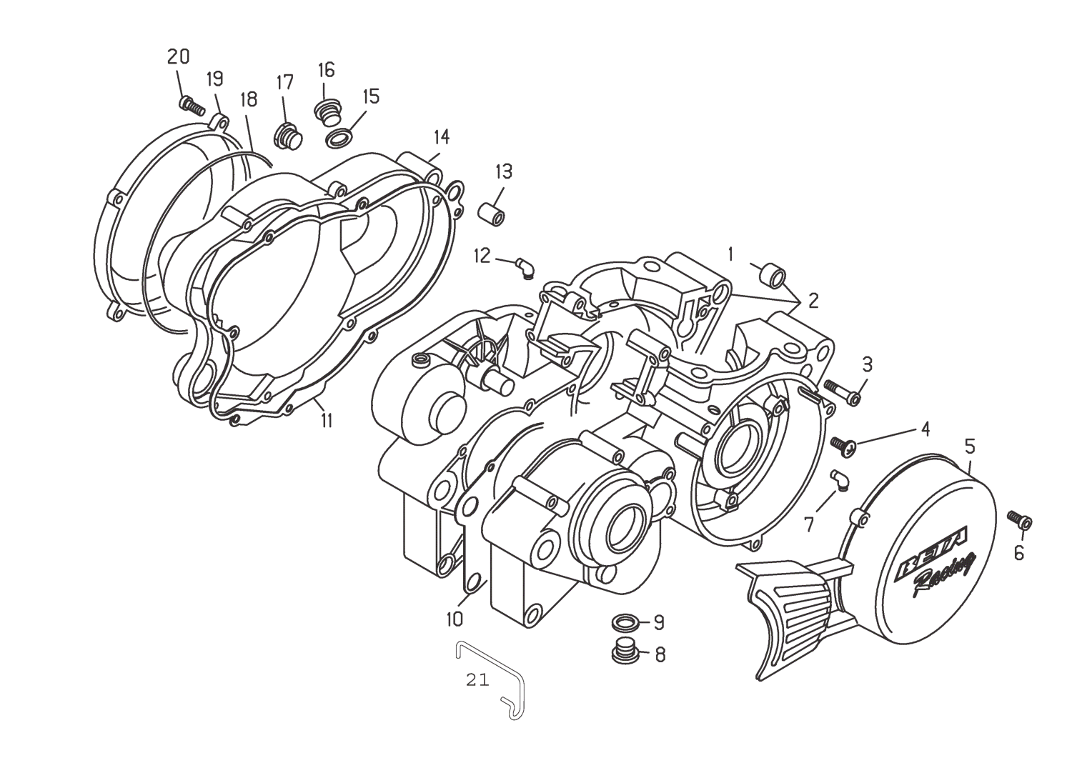 CRANKCASE CARTER