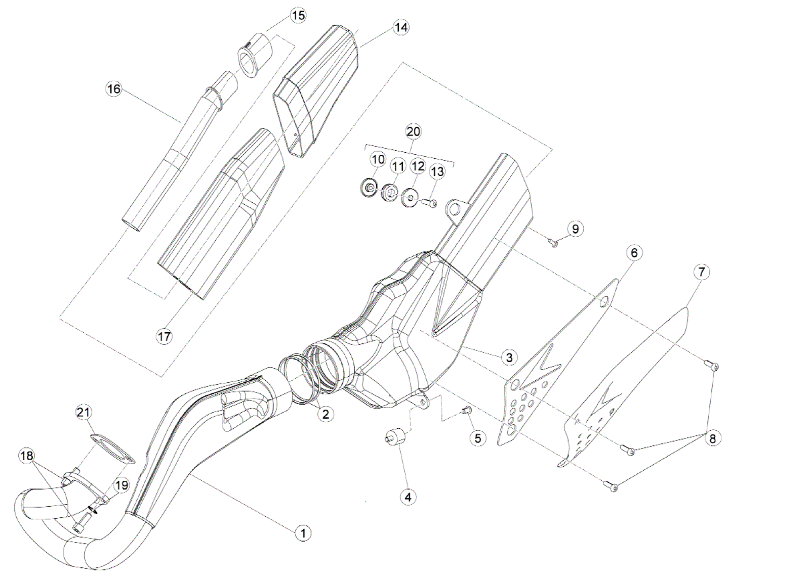 EXHAUST SYSTEM