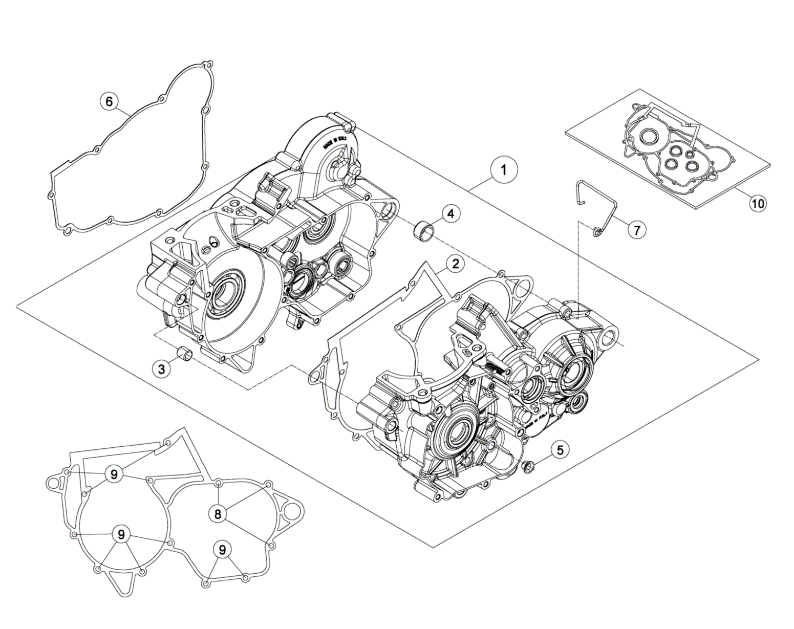 CRANKCASE CARTER