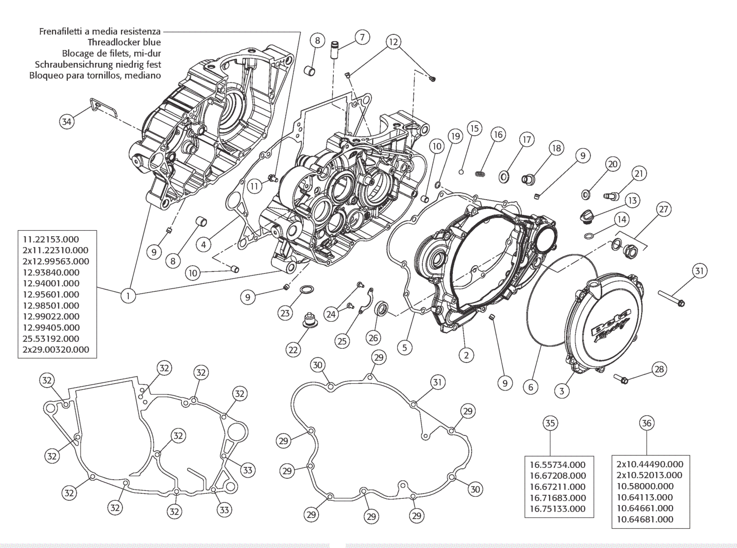 CRANKCASE CARTER