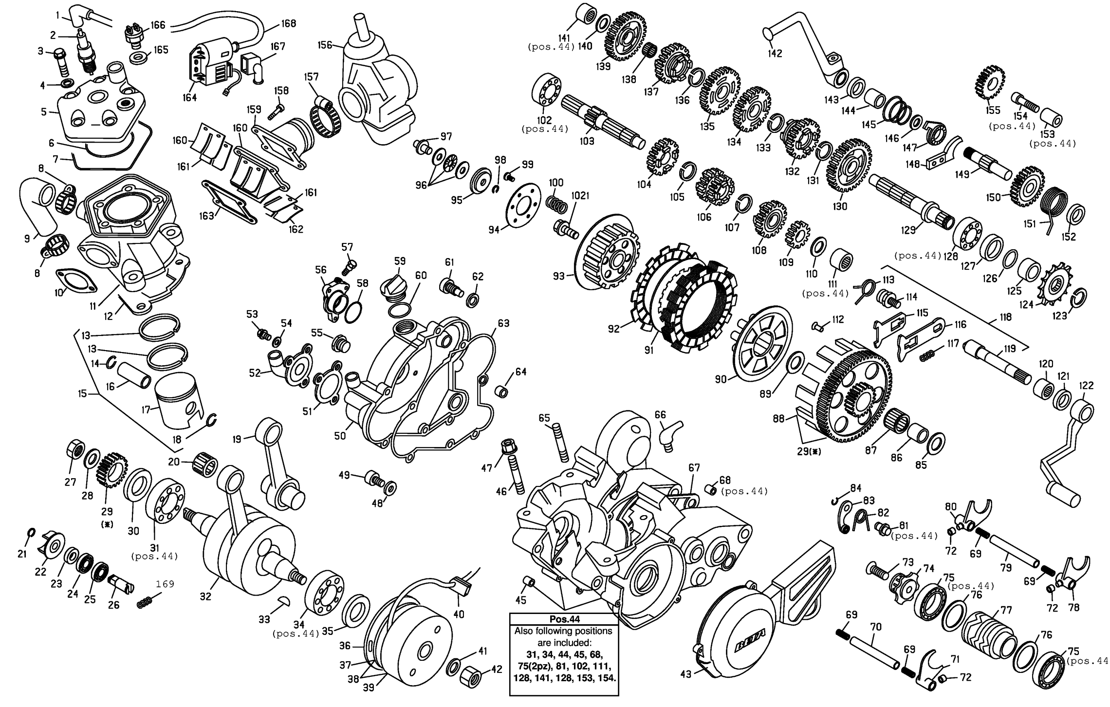 ENGINE - EVO 80CC SENIOR