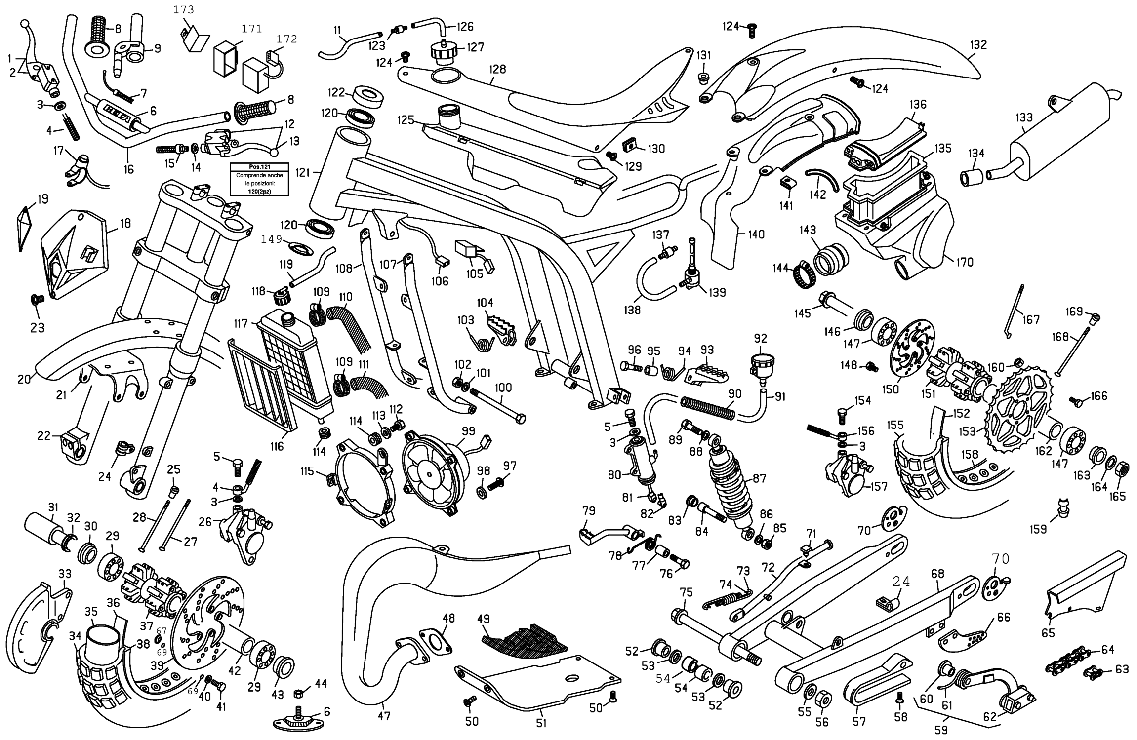 CHASSIS - EVO 80CC SENIOR