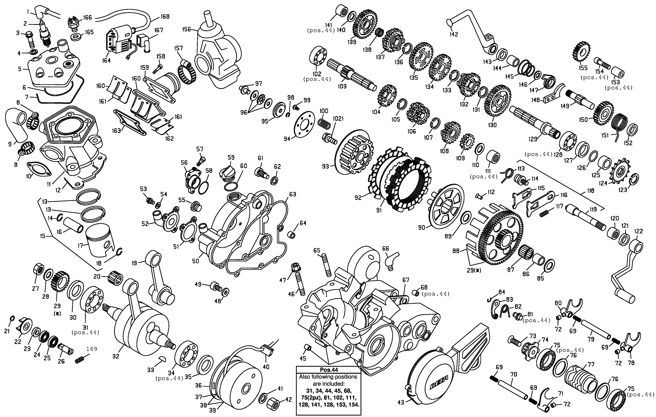 ENGINE - EVO 80CC SENIOR