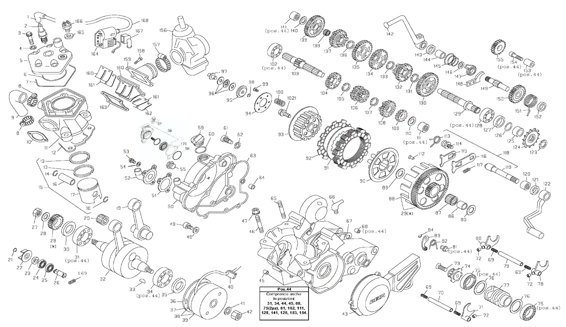 ENGINE - EVO 80CC SENIOR